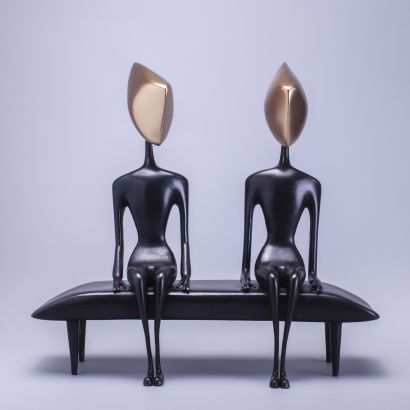 Silent Dialogue - a Sculpture & Installation Artowrk by fu liming